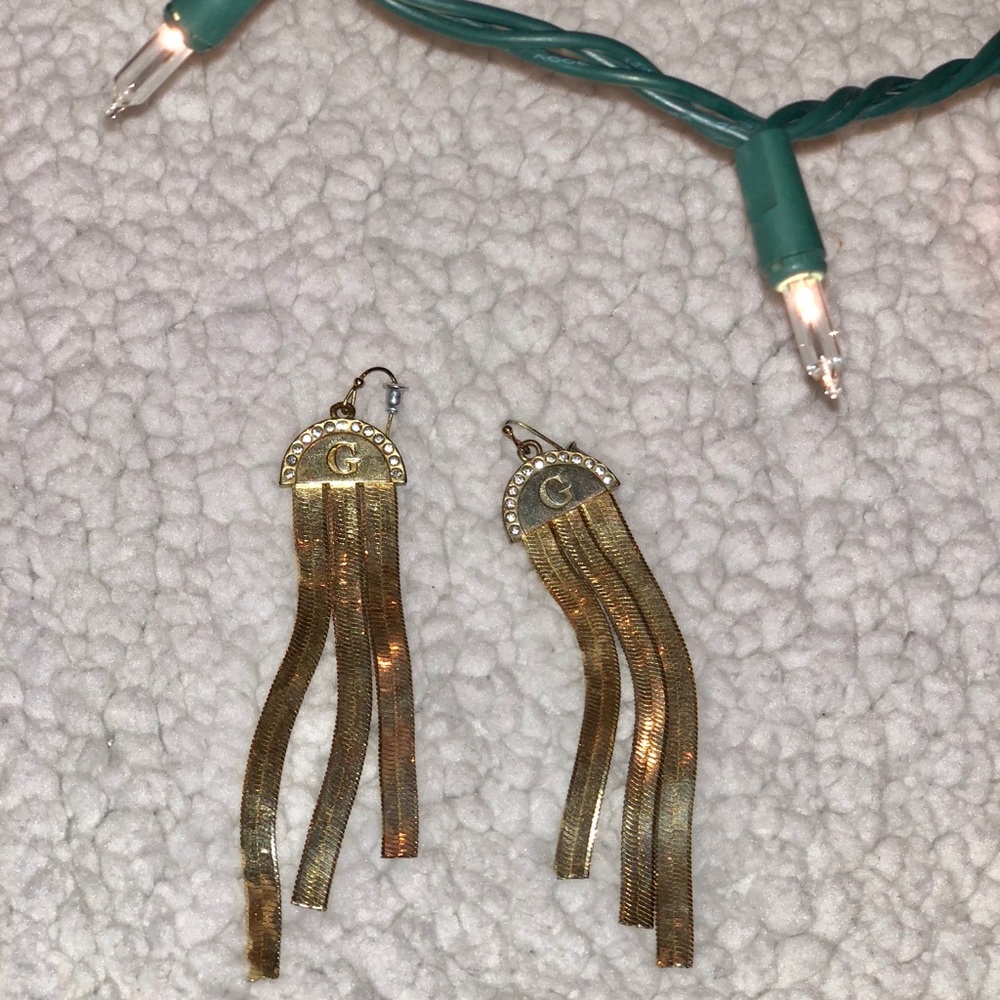 Gold Diamond Earrings